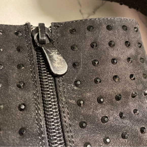 Studded Heeled Boots - Picture 13 of 16